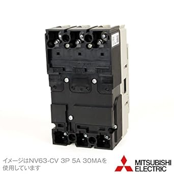 Mitsubishi Electric NV63-CV 3P 50A 30MA (Earth leakage breaker) (3 pole) (AC 100-440) NN