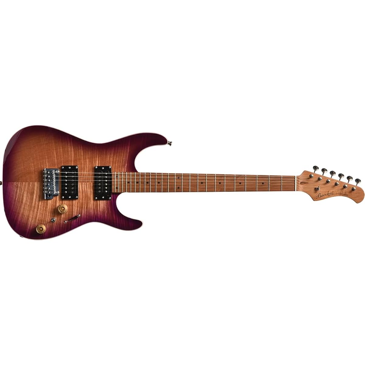 BACCHUS IMP24 FMH-RSM/M N-MGT-B Electric Guitar