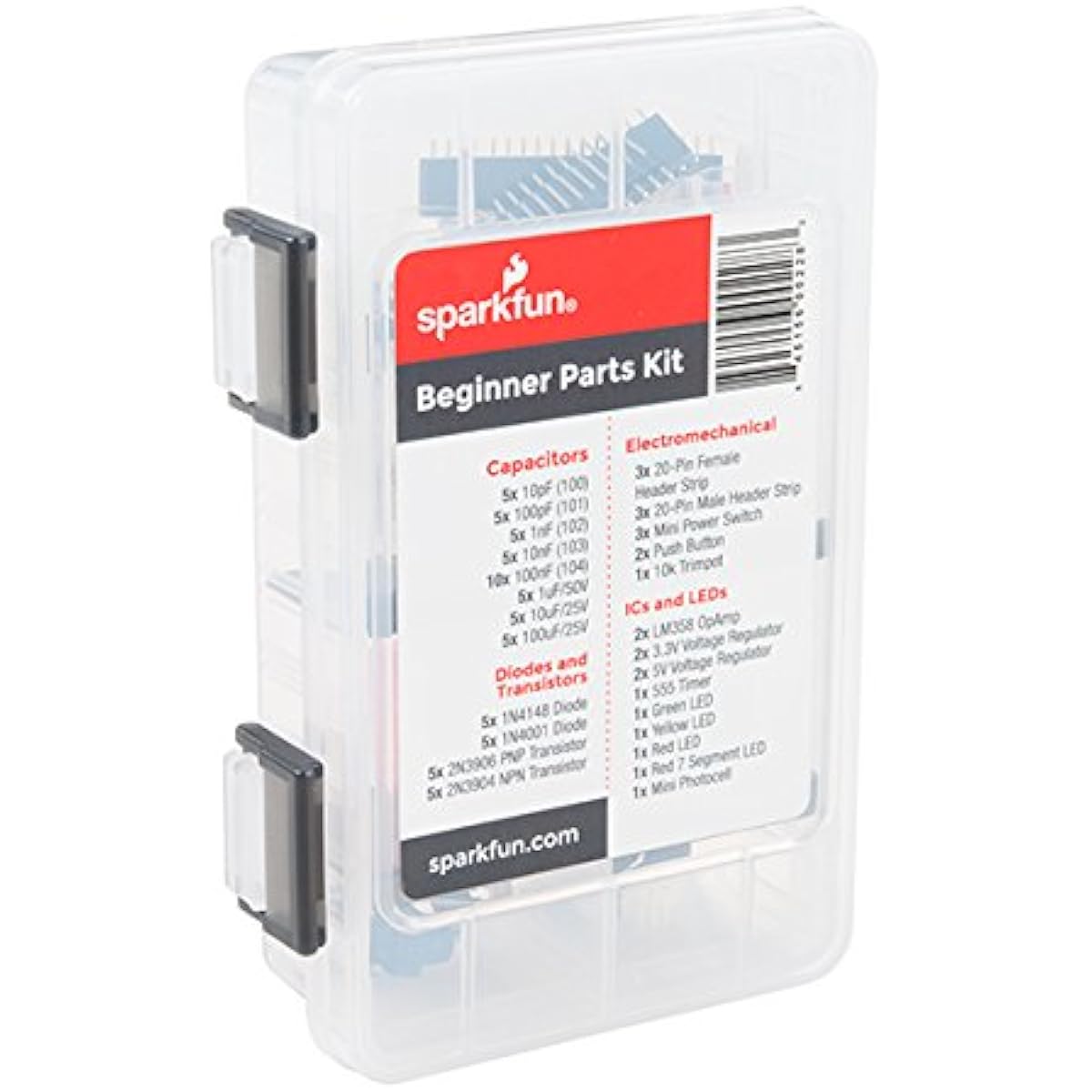 SparkFun Beginner Parts Kit
