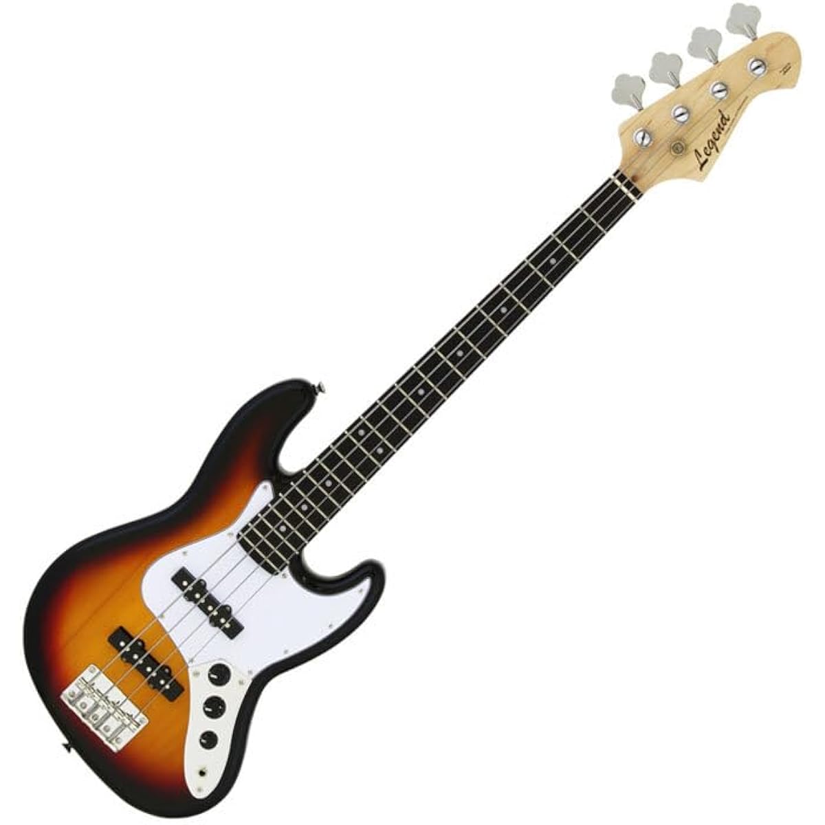 LEGEND LJB-MINI 3 Tone Sunburst Bass Beginner 12-piece Set [Fender Amplifier Included] Mini Size Legend