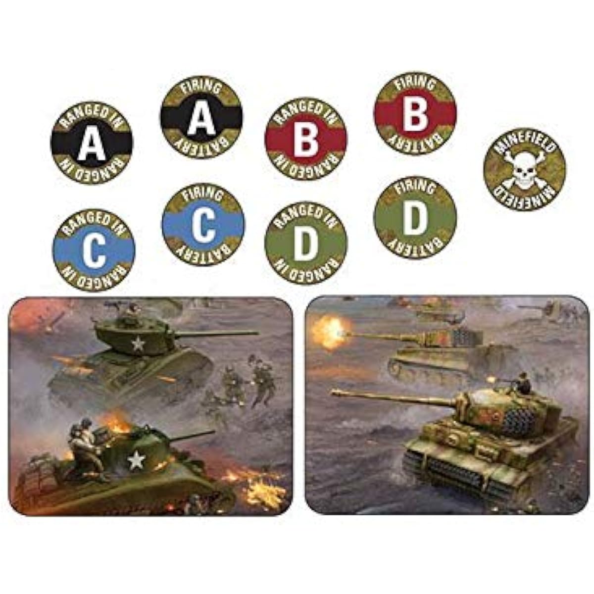 Flames of War: Late War Mission Token Set (TK103)