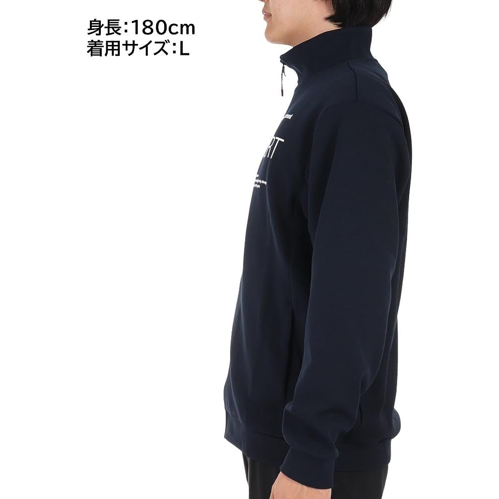 [DESCENTE] Sweat Jersey Jacket Stand S.F.TECH MOVESPORT MVSP Stretch Sweat Absorbent UV CUT (UPF50+) Training Comfortable Men's