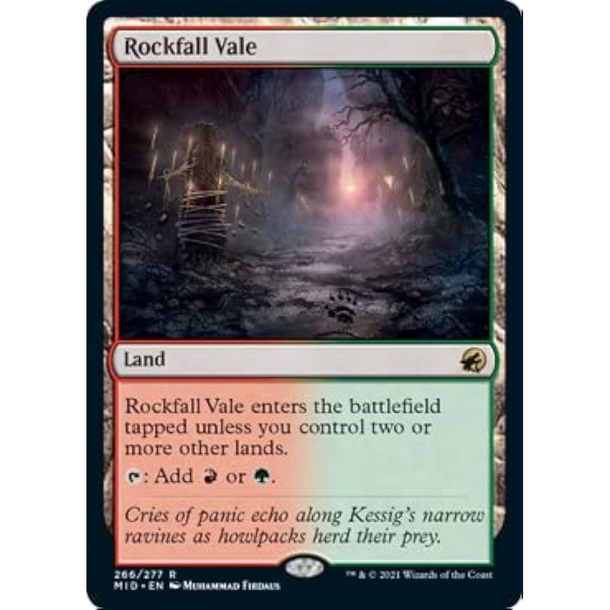 Magic: The Gathering - Rockfall Vale - Innistrad: Midnight Hunt
