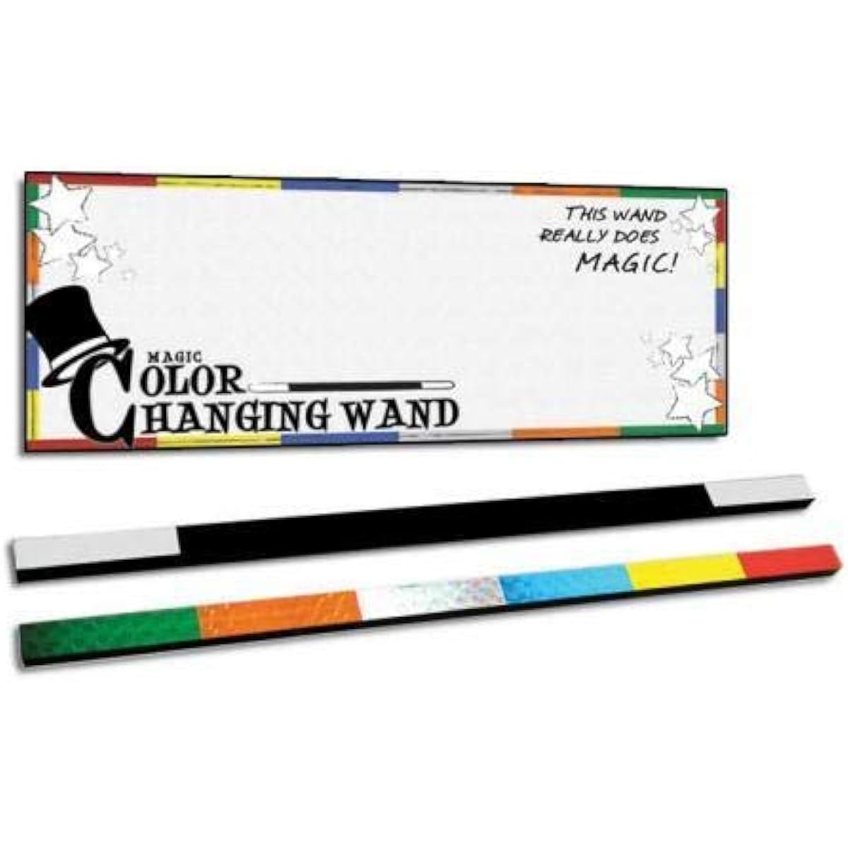 Magic Makers Magic Color Change Wand - Easy to Perform Magic with Illustrated Instructions and Online Video Tutorials