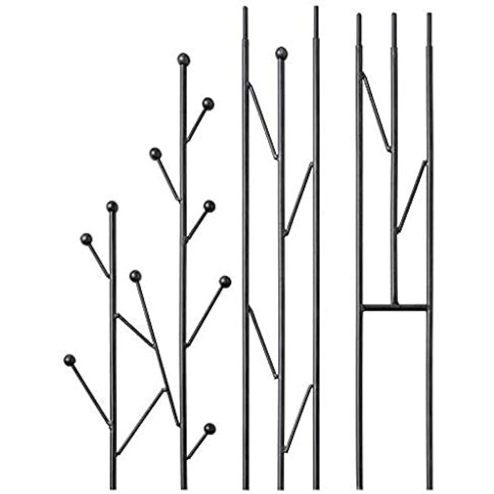 Takasho Gardening Modern Trellis Tree L TSS-08 Charcoal Gray