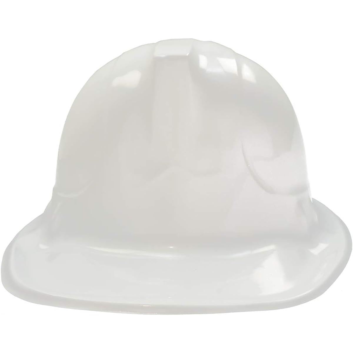 NOVELTY GIANT WWW.NOVELTYGIANT.COM White Plastic Minor Construction Hard Hat Set of 12