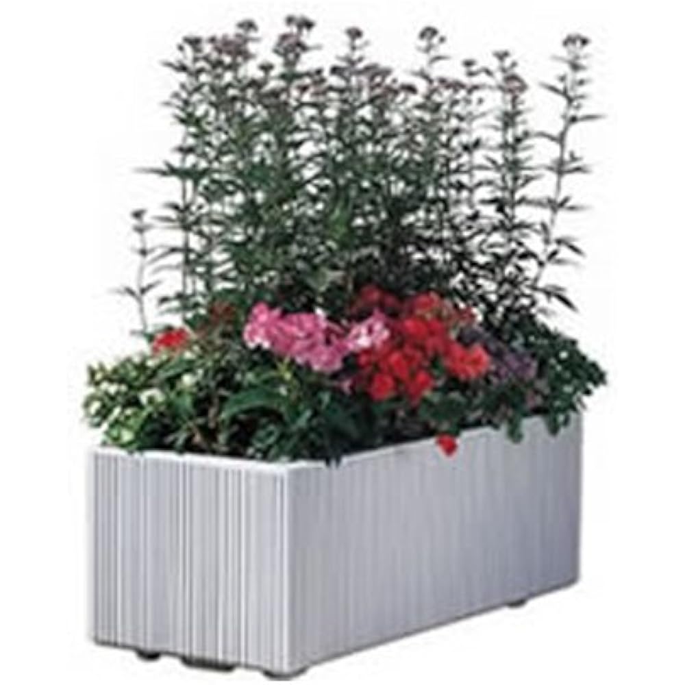 Richell Town Planter 90 Type Million Stripe 831614 Sand Gray