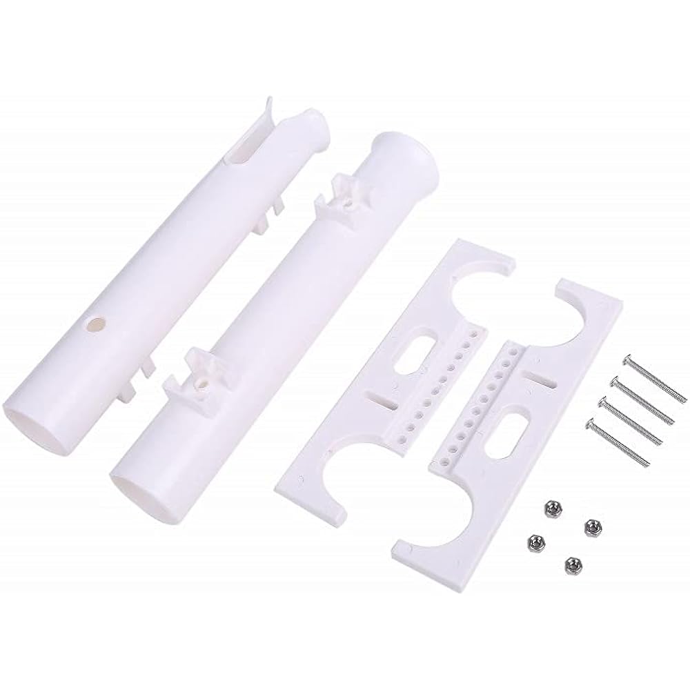 Rod holder with dedicated mounting bolts and nuts