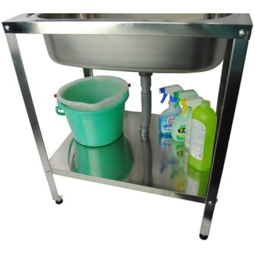 Aoyagi Corporation Stainless steel simple sink with faucet ASN-601 36856