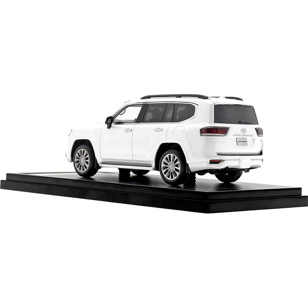 Hi Story 1/43 Toyota LAND CRUISER ZX (2021) Precious White Pearl Finished Product