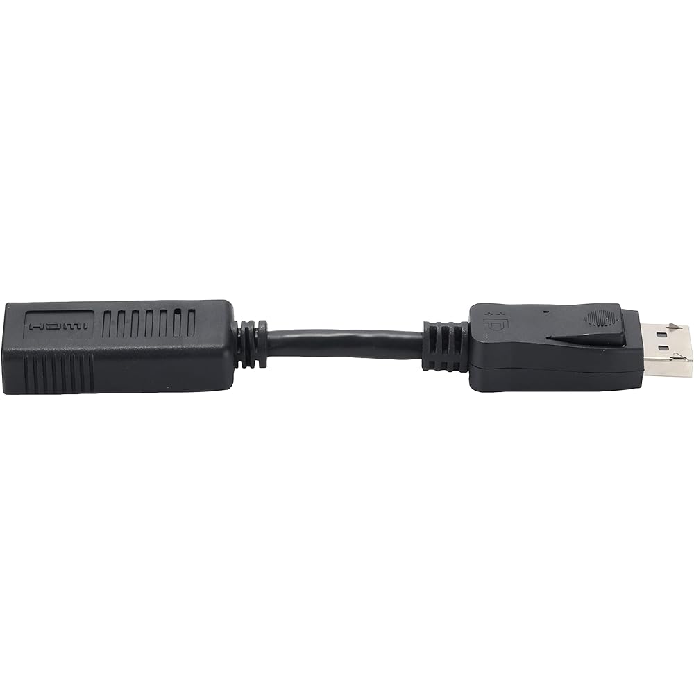 ELECOM Conversion Adapter Displayport-HDMI Black AD-DPHBK