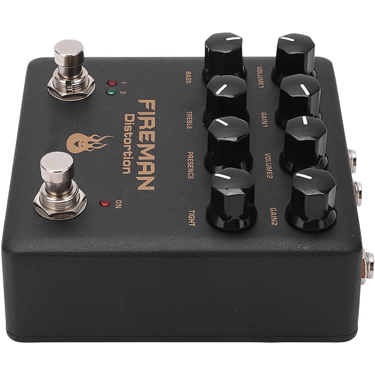 Guitar single effect, wider dynamic range distortion effect pedal true bypass 2 channels (for electric guitar)
