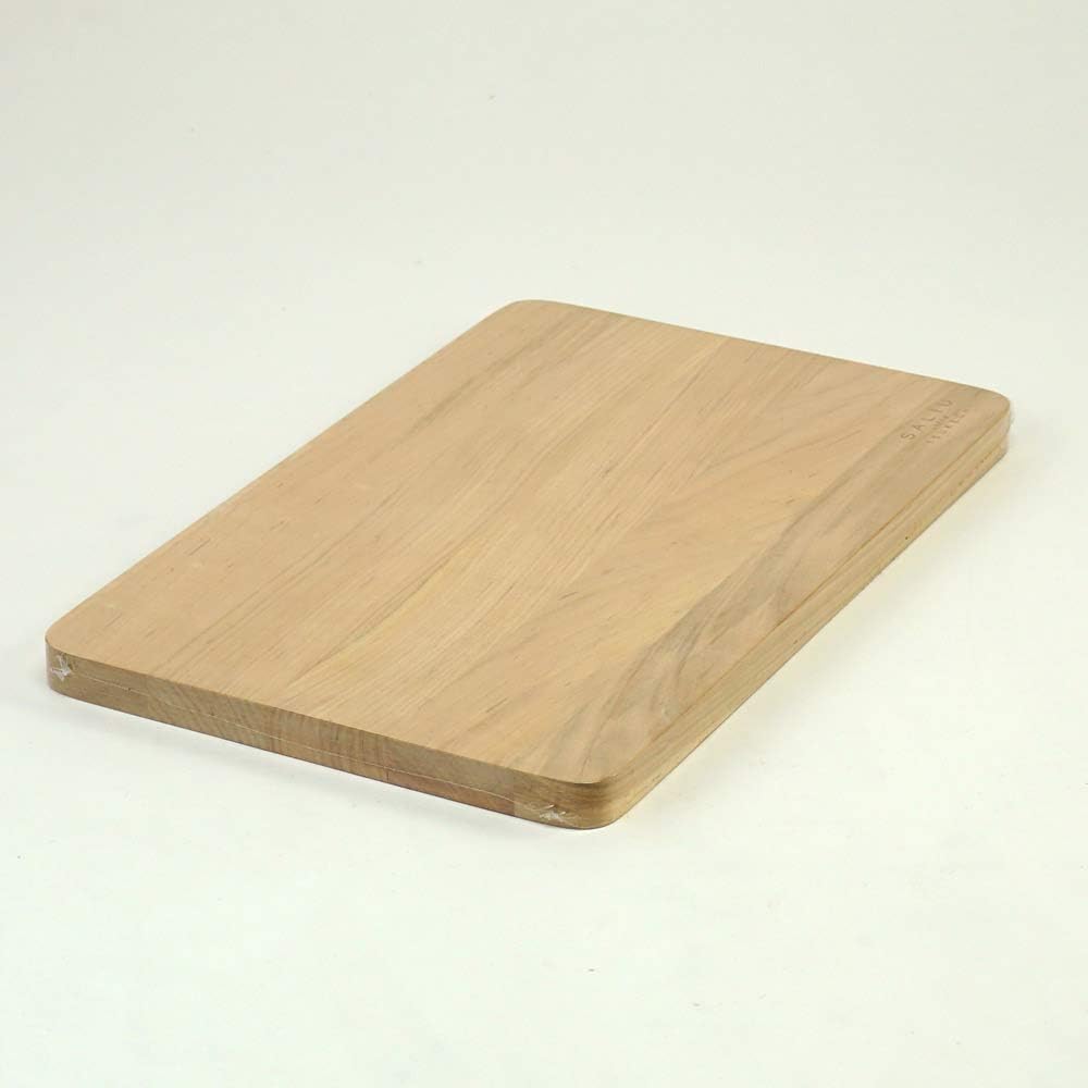 Cutting Board Made in Japan SALIU LOLO | Wild Cherry | Natural Wood | Wooden | Kitchen | Stylish (Large Rectangle)