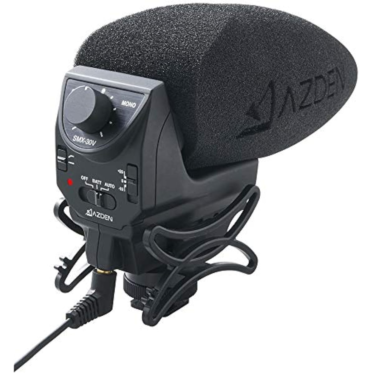 AZDEN SMX-30V Stereo Monaural Mix Microphone Mini Plug Connection Gun Microphone Genuine Product