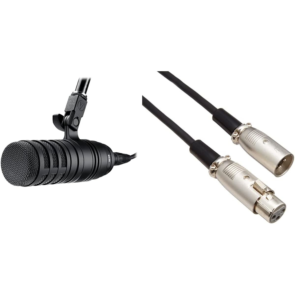 Audio-Technica Dynamic Microphone BP40 + XLR Cable ATL458A/3.0 Set