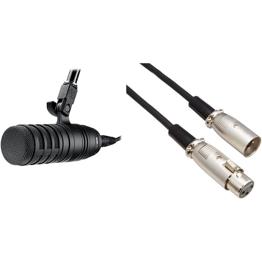 Audio-Technica Dynamic Microphone BP40 + XLR Cable ATL458A/3.0 Set