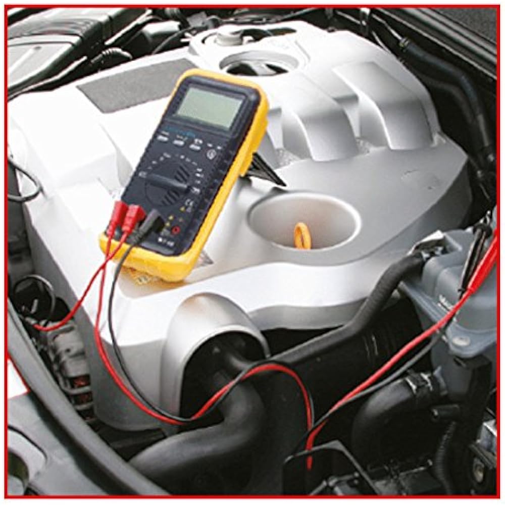 KS TOOLS Automotive multimeter+inductive clamp 150.2040