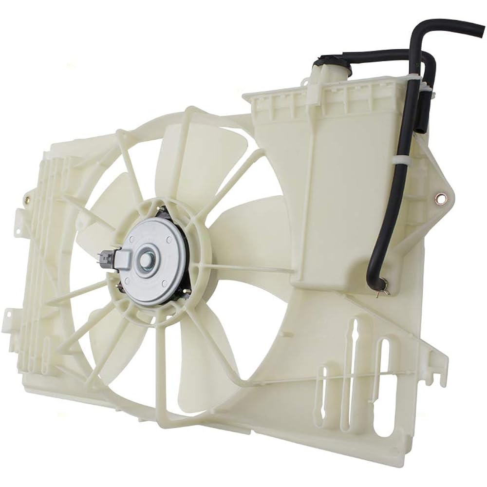 Radiator Cooling Fan Motor Assembly Replacement for 03-08 Toyota Corolla Matrix Pontiac Vibe 163610D090 88971521
