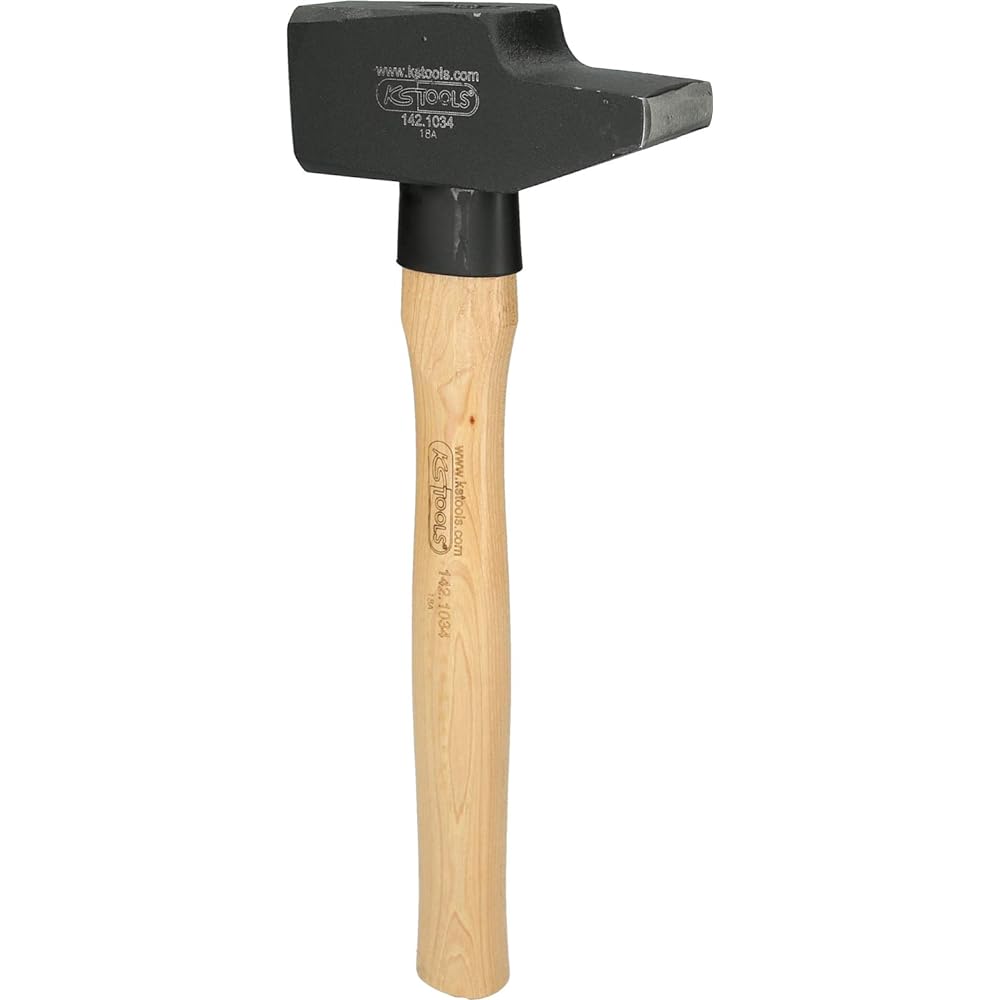 KS Tools Fitters Hammer Hickory Handle French Foam 2000 g 142.1034