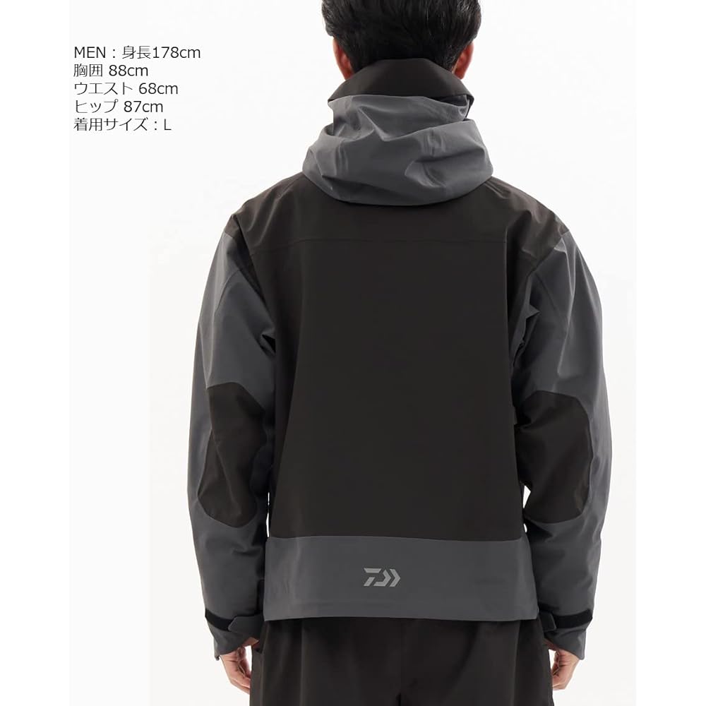 DAIWA Wear/Standard Rain Cordura Short Rain Jacket DR-3923J M~3XL Various