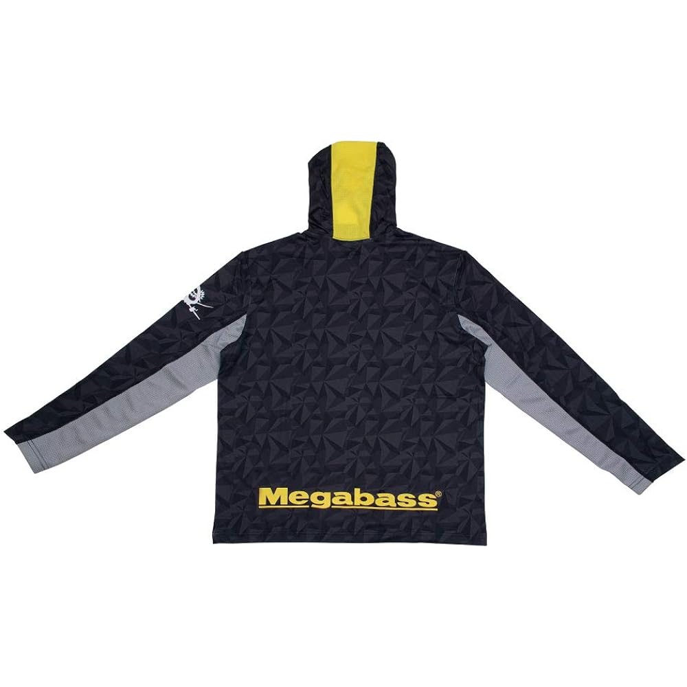 Megabass GAME HOODIE BLACK (L)