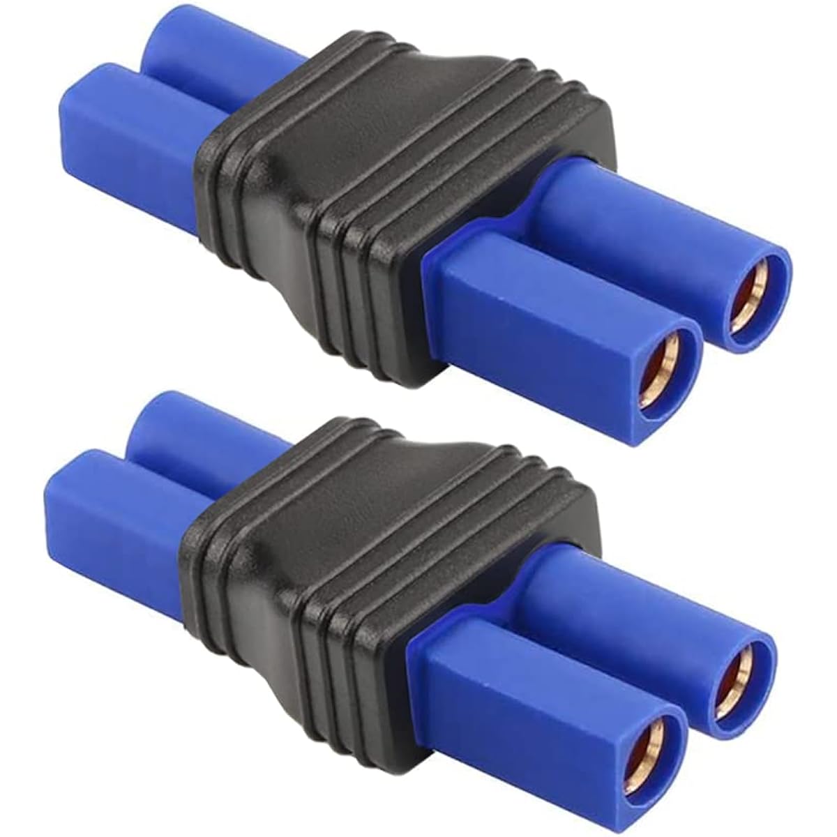 Laisomeke EC3 Male Plug Connector to EC5 Female Plug Connector Adapter for RC Lipo Battery EC3 to EC5 Adapter (2 Pack)