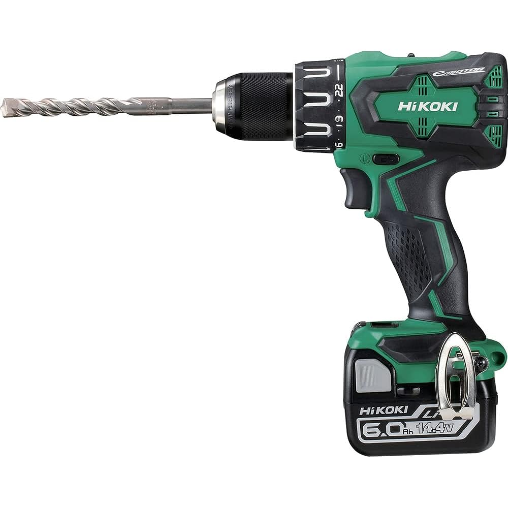 HiKOKI 14.4V Cordless Vibration Driver Drill Rechargeable Battery and Charger Sold Separately DV14DBSL(NN)