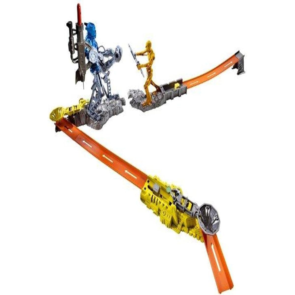 Hot Wheels Trick Tracks Cyborg Blaster Starter Set