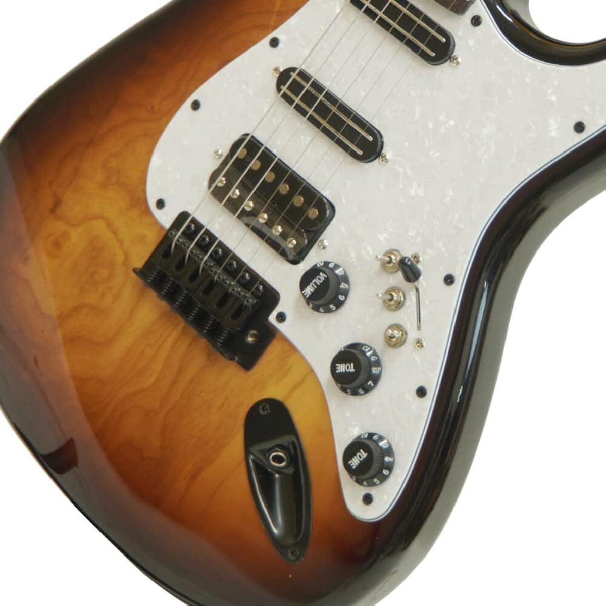 Vertice Electric Guitar, Strat Type, Stainless Steel Frets, Equipped with Booster Switch, Neck and String Height Adjusted, VEG-05ST Suitable for Beginners to Advanced Players