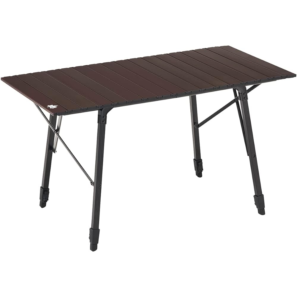 LOGOS Washable Adjustable Table Camping Folding Outdoor Table