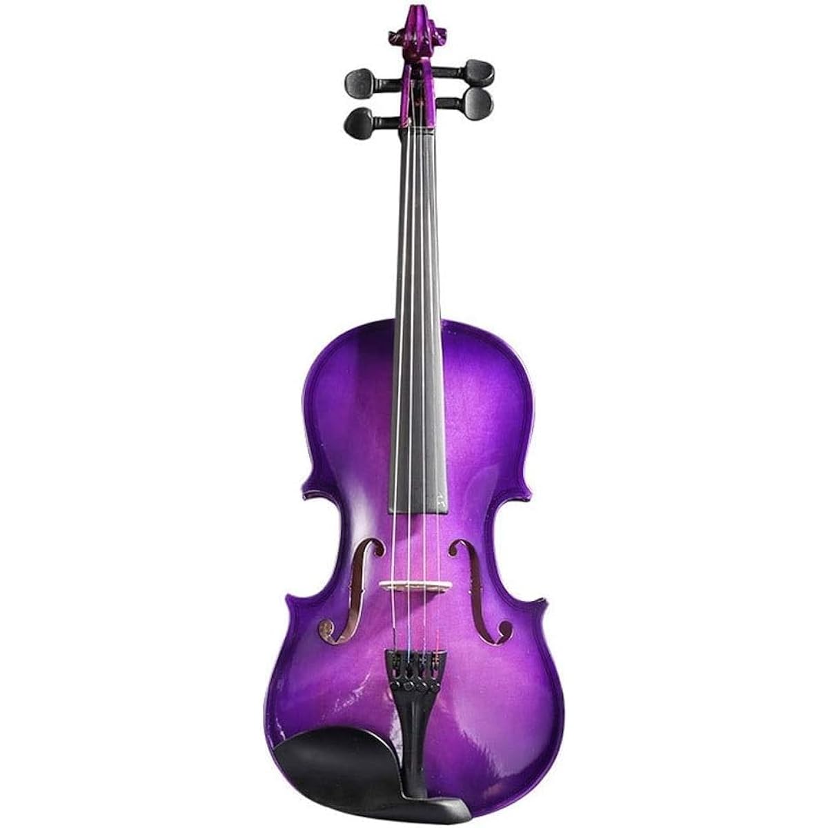 Violin, Children's Violin for Beginners, Purple Violin for Exam Practice (Size: 3/4)