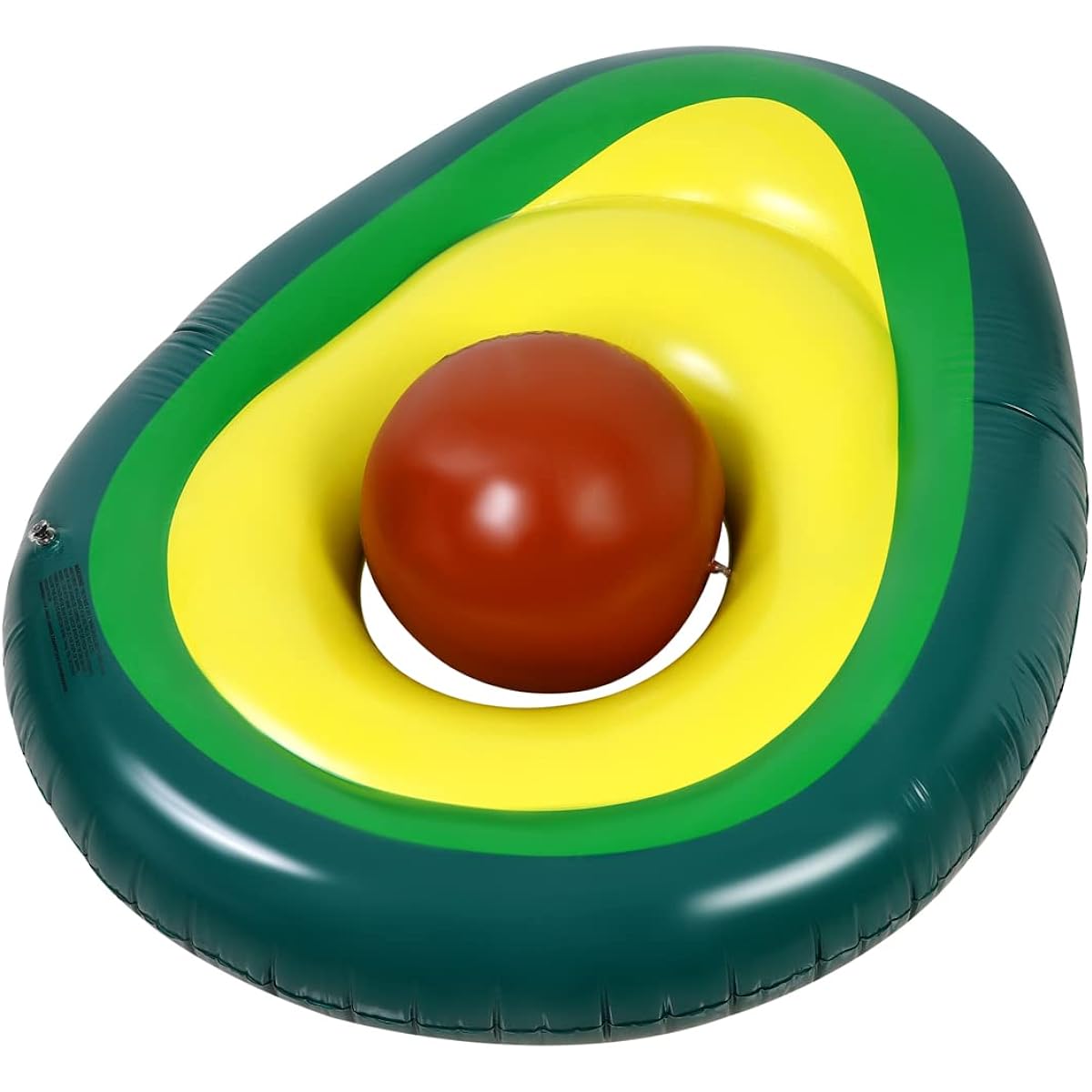 Tounature Inflatable Avocado Pool Float with Ball Large Inflatable Toy Water Play Inflatable Summer Beach Float Swimming Float Party Toy Lounge Raft for Adults
