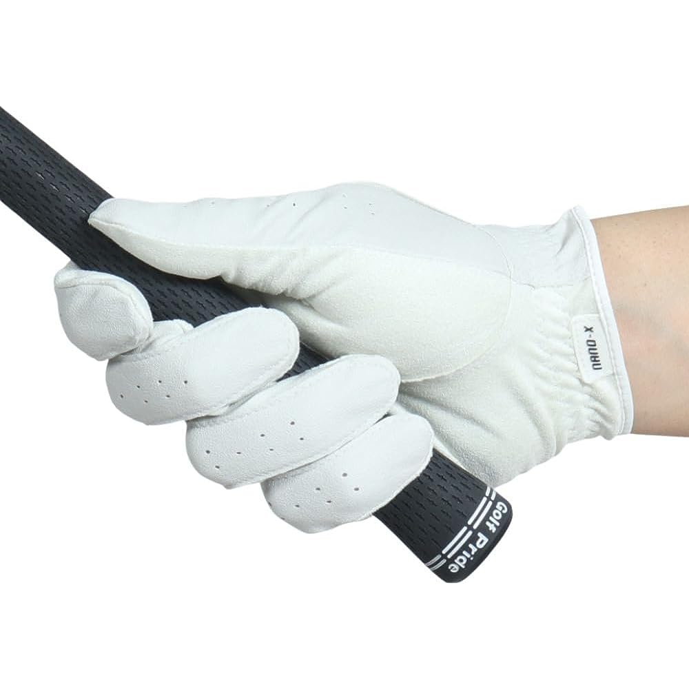 NEXGEN Golf [Right Hand Artificial] NGV NANOX PROTOUR+3 Glove 414NXHS0T1402 R (White/22.0/Men's)