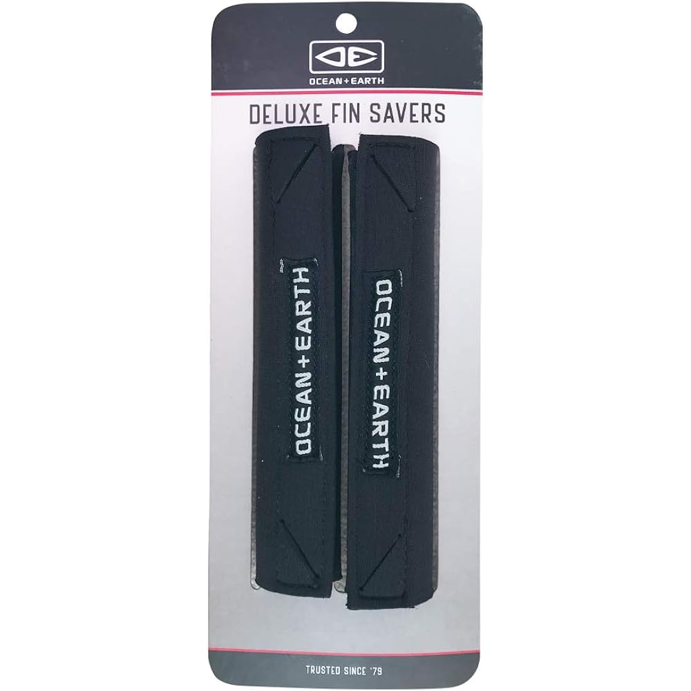 OCEAN & EARTH Fin Saver Black Deluxe Fin Saver with Pad