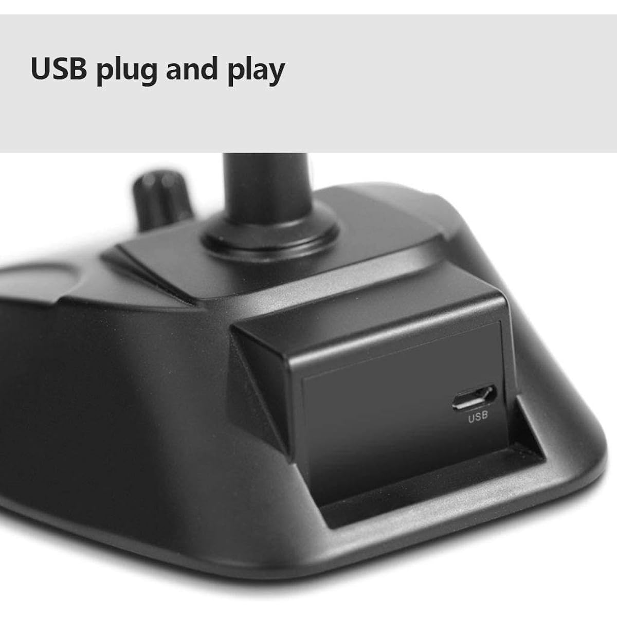 Computer Microphone Computer Microphone, USB Microphone for Computer, Plug and Play Professional PC Microphone