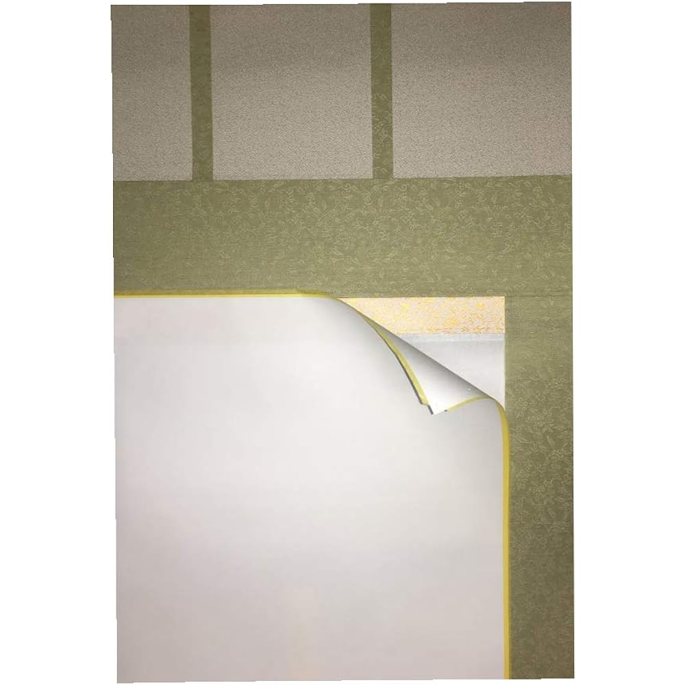 Make a hanging scroll easily! Ironing Scroll Kit Half Cut 1/2 Size Three Tier Mounting (Light Green)