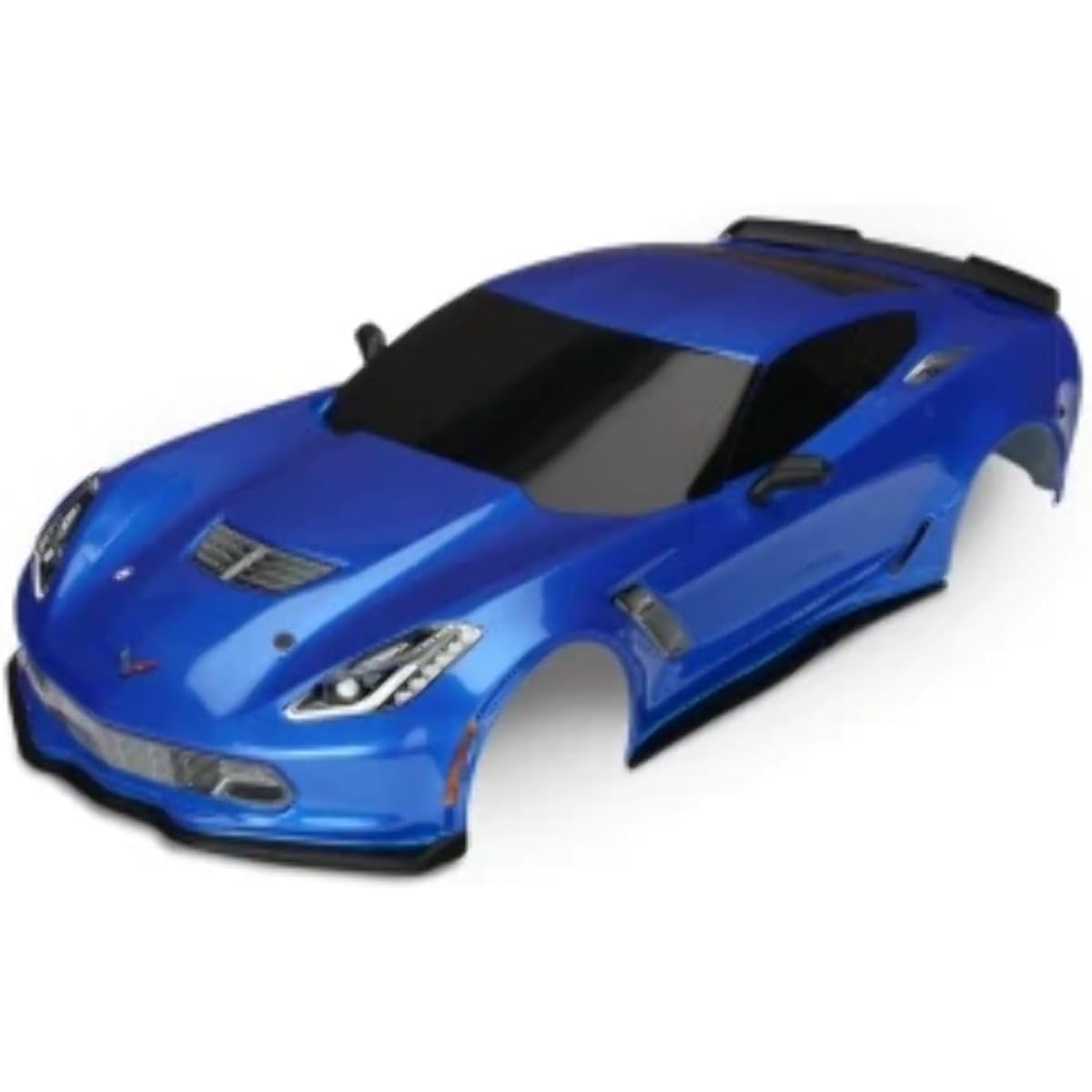 Traxxas 8386X - Body, Chevrolet Corvette Z06, Blue (paint and decals applied)