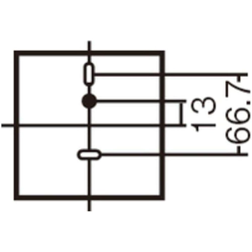 Panasonic Small Bracket Light LGB87001Z Medium Brown Body: Height 11cm Body: Width 11cm