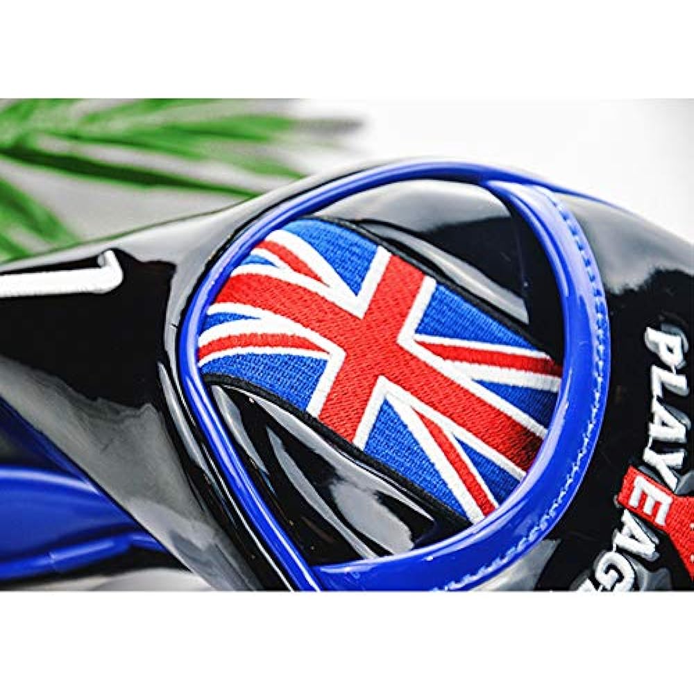 Head cover Driver DR 440cc 460cc cover Wood cover FW Utility UT cover Head cover 1, 3, 5, 7 4-piece set British flag pattern