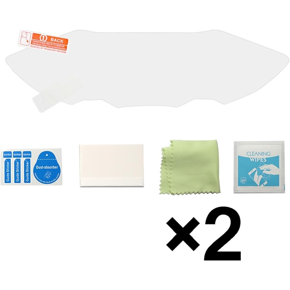 Fits for Honda PCX 160 2021 Motorcycle Instrument Cluster Scratch Protection Film Screen Scratch Protection Film Protector Instrument (Color : 2Pcs)