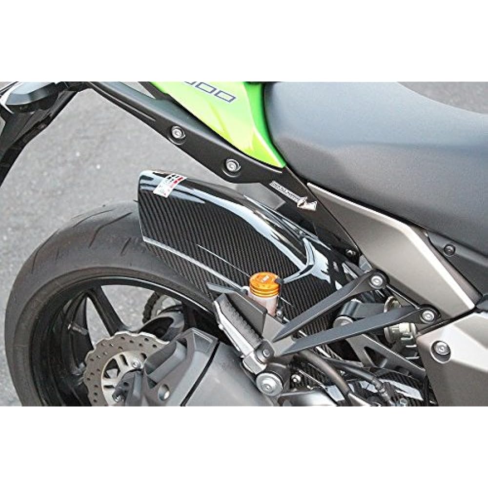 SSK inner rear fender dry carbon twill weave glossy (NINJA1000/NINJA1000ABS 11-) CK00202TG