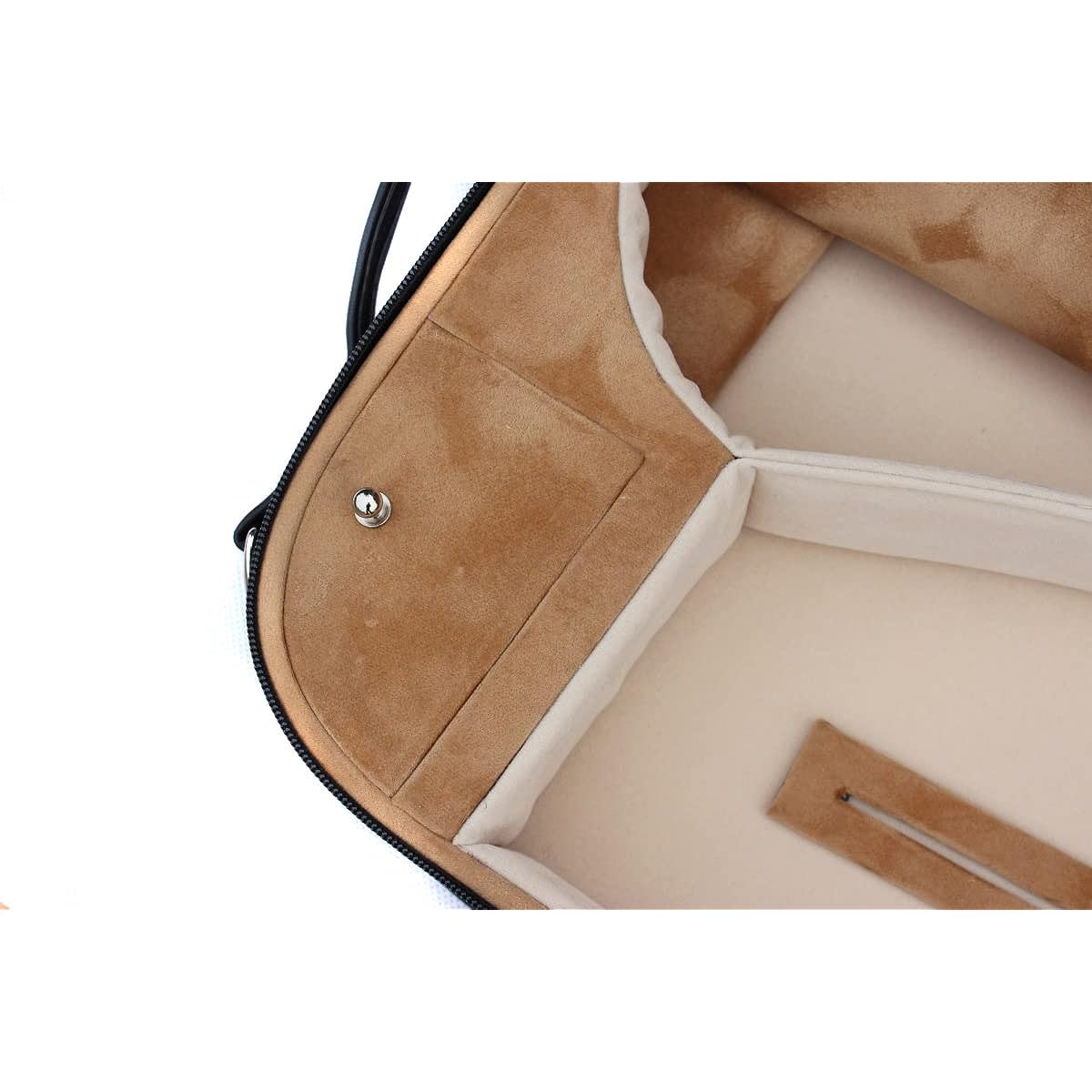 Double Violin Case Viola Case Strongwood Violin Box Full Size with Back Strap Viola Box