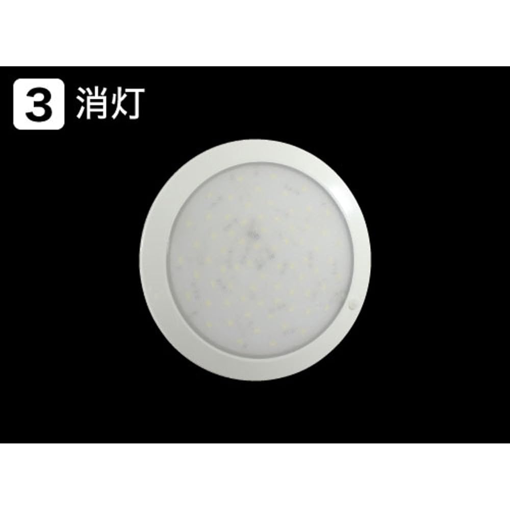 BMO JAPAN LED slim dome light with switch [Small 40A0019/Large 40A0020]