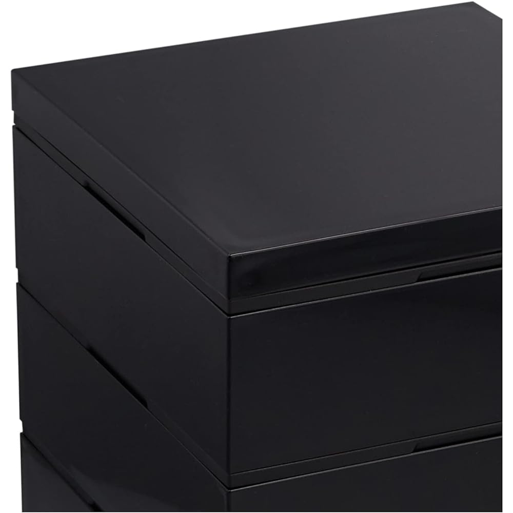 Tatsumiya 3-tier heavy Kurouchi vermilion Kurouchi vermilion 18.0 square 54909