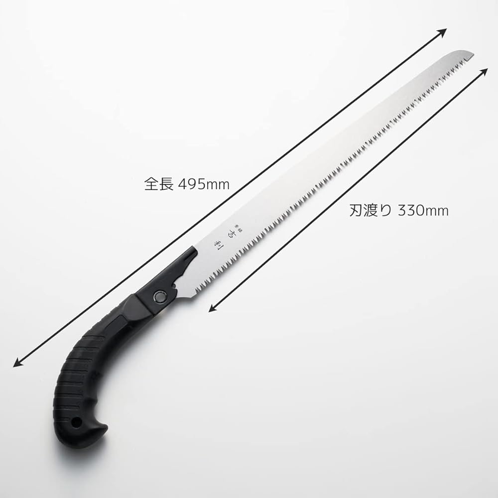 Aguri no Kura Geely One-touch replaceable blade saw Window grain 330mm Made in Japan Made in Sanjo, Niigata Prefecture Professional use Live wood pruning saw with sheath