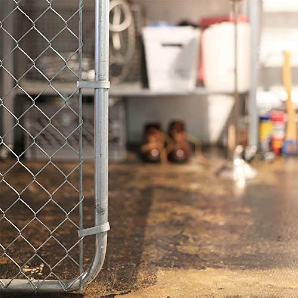 Dalton Galvanized Fence 600 x 600 A fence that creates an American exterior Building material Dry garden 600 x 600 Depth 32 mm D19-0040/6060