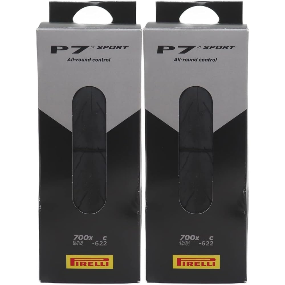 Set of 2 PIRELLI P7 Sport Sports 700c Clincher Tires [Parallel Import]