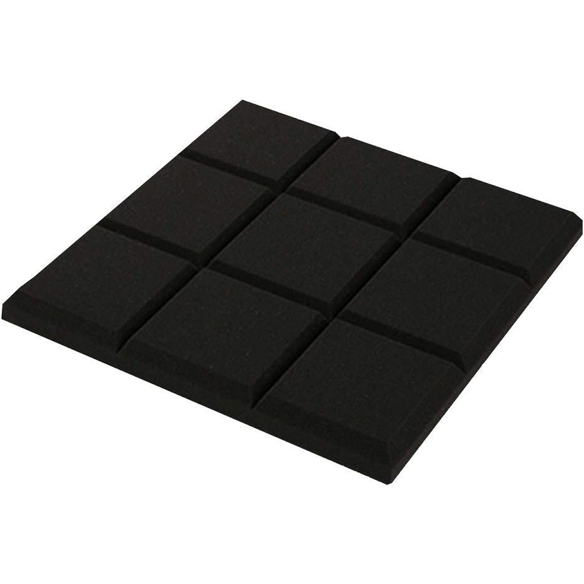 Soundproofing Conference Room Sound Absorbing Cotton Square Easy to Install Sound Absorption Panel Multi-Function Soundproofing Foam Multicolor Household Goods (Red) (Black)