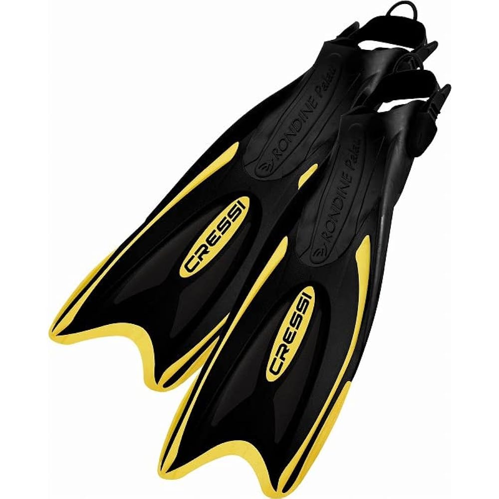 CRESSI Snorkeling Swim Fin Kids Size [PALAU KID] Open heel long blade that can be worn with bare feet [Genuine product]