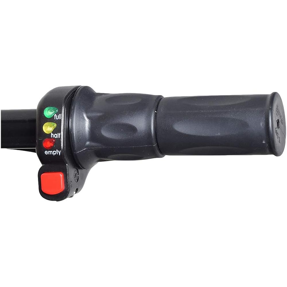 AlveyTech 36 Volt 6 Pin Twist Grip Throttle Set with On/Off Button Monster Moto Classic 1000w (MM-E1000)